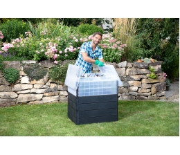 Graf Mit GARANTIA Ergo Hochbeet-System Stone Schieferoptik in den Garten bringen, Bild 1 Garten Mit GARANTIA Ergo Hochbeet-System Stone Schieferoptik in den Garten bringen - News, Bild 1