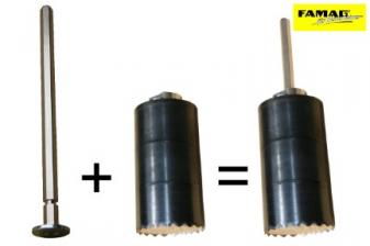 Handwerkzeuge Lochsäge für alle Dämmstoffe - Schnitt wie von einem Messer, Bild 1 Handwerkzeuge Lochsäge für alle Dämmstoffe - Schnitt wie von einem Messer - News, Bild 1