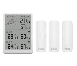 Smart Home Display und fünf Sensoren: Luftfeuchtigkeit und Temperatur jederzeit im Blick - News, Bild 1