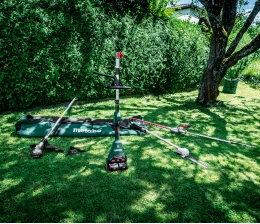 Marke: Metabo Metabo: Neue Akku-Heckenscheren und Akku-Garten-Multifunktionssystem, Bild 1 Gartengeräte Metabo: Neue Akku-Heckenscheren und Akku-Garten-Multifunktionssystem - News, Bild 1