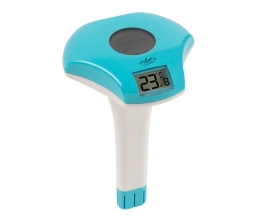 Marke: Pearl Für Pool und Gartenteich: Thermometer arbeitet dank Solarzellen autark, Bild 1 Arbeitsschutz Für Pool und Gartenteich: Thermometer arbeitet dank Solarzellen autark - News, Bild 1