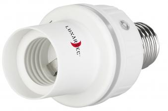 Pearl Das Licht per Stimme steuern: Lampensockel-Adapter mit Helligkeits- und Geräuschsensor, Bild 1 Smart Home Das Licht per Stimme steuern: Lampensockel-Adapter mit Helligkeits- und Geräuschsensor - News, Bild 1