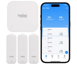 Smart Home Smarte Temperatur- und Luftfeuchtigkeitsmessung an vier Standorten - News, Bild 1