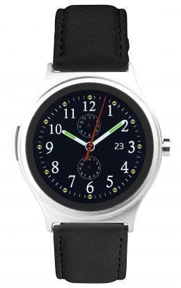 Pearl Smartwatch von Simvalley Mobile mit Herzfrequenz-Messung und Bluetooth 4.0, Bild 1 Smart Home Smartwatch von Simvalley Mobile mit Herzfrequenz-Messung und Bluetooth 4.0 - News, Bild 1