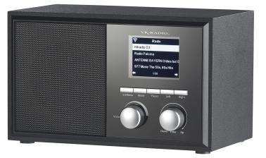 Pearl WLAN-Internetradio von Pearl mit vollgrafischem Display und Wettervorhersage, Bild 1 Smart Home WLAN-Internetradio von Pearl mit vollgrafischem Display und Wettervorhersage - News, Bild 1