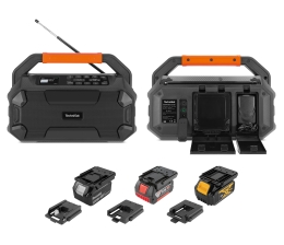 Marke: Digitalradio für Heimwerker: Kompatibel mit 18 V-Akkus von Bosch und Makita, Bild 1 Produktvorstellung Digitalradio für Heimwerker: Kompatibel mit 18 V-Akkus von Bosch und Makita - News, Bild 1