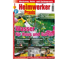 Marke: In der neuen „HEIMWERKER PRAXIS“: Wasser in Haus und Garten - Rasenroboter, Bild 1 Produktvorstellung In der neuen „HEIMWERKER PRAXIS“: Wasser in Haus und Garten - Rasenroboter - News, Bild 1