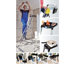 Marke: Neue Krause-Stehleiter mit MultiGrip-System für mehr Arbeitsfläche, Bild 1 Produktvorstellung Neue Krause-Stehleiter mit MultiGrip-System für mehr Arbeitsfläche - News, Bild 1