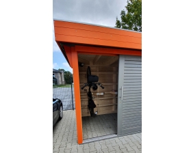 Marke: Bikeport: Spezieller Unterstand für das Zweirad sorgt für Diebstahl- und Wetterschutz, Bild 1 Rund ums Haus Bikeport: Spezieller Unterstand für das Zweirad sorgt für Diebstahl- und Wetterschutz - News, Bild 1