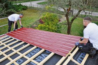 Marke: Dächer mit geringer Neigung: Metalldachprofile eignen sich ab sieben Grad Dachneigung, Bild 1 Rund ums Haus Dächer mit geringer Neigung: Metalldachprofile eignen sich ab sieben Grad Dachneigung - News, Bild 1