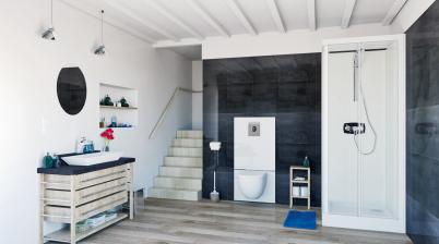 Rund ums Haus Das Komplett-Set von Sanibroy für ein nachträglich entstandenes Badezimmer, Bild 1 Rund ums Haus Das Komplett-Set von Sanibroy für ein nachträglich entstandenes Badezimmer - News, Bild 1