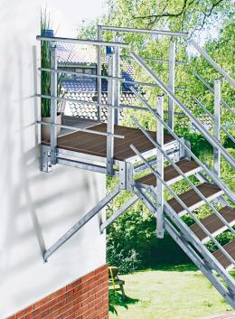 Rund ums Haus Elegante Stahlwangen-Außentreppe „Hollywood“ sorgt für einen praktischen Zugang, Bild 1 Rund ums Haus Elegante Stahlwangen-Außentreppe „Hollywood“ sorgt für einen praktischen Zugang - News, Bild 1