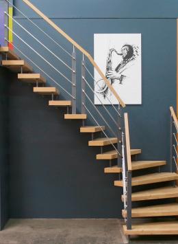 Rund ums Haus Neues Geländersystem will luftig und leicht wirken - Edelstahl und Massivholz, Bild 1 Rund ums Haus Neues Geländersystem will luftig und leicht wirken - Edelstahl und Massivholz - News, Bild 1
