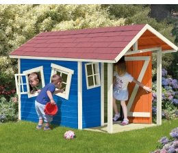 Rund ums Haus Online-Farbenplaner macht Lust auf kunterbunte Spielhäuser im eigenen Garten - News, Bild 1