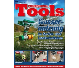 Rund ums Haus Regen- und Brauchwasser für Büro, Werkstatt und Grünanlagen: Alle Tipps in der neuen „Professional Tools“ - News, Bild 1