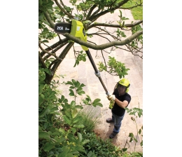 Ryobi Klettern unnötig. Der Ryobi Akku-Hoch-Entaster ist leicht und leistungsfähig, Bild 1 Arbeitsschutz Klettern unnötig. Der Ryobi Akku-Hoch-Entaster ist leicht und leistungsfähig - News, Bild 1