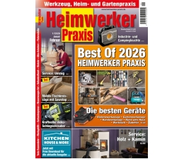 Service In der neuen „HEIMWERKER PRAXIS“: Akku-Schlagschrauber - Tischkreissäge - Holz und Kamin - News, Bild 1