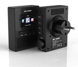 Smart Home Internetradio direkt aus der Steckdose: Kompakte Empfänger von Sky Vision, Bild 1 Smart Home Internetradio direkt aus der Steckdose: Kompakte Empfänger von Sky Vision - News, Bild 1