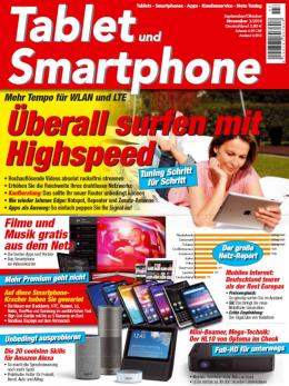 Smart Home Mehr Tempo für WLAN und LTE: Die besten Tipps in der neuen „Tablet und Smartphone“, Bild 1 Smart Home Mehr Tempo für WLAN und LTE: Die besten Tipps in der neuen „Tablet und Smartphone“ - News, Bild 1
