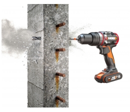 Worx Worx bringt einen aktiv hämmernden Akku-Schrauber auf den Markt, Bild 1 Produktvorstellung Worx bringt einen aktiv hämmernden Akku-Schrauber auf den Markt - News, Bild 1
