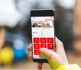 Zubehör Fischer PRO App jetzt auch mit Berechnung von erforderlichen Mörtelmengen - News, Bild 1