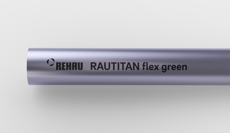 Marke: Neues Universalrohr von Rehau spart mehr als 90 Prozent CO2 ein, Bild 1 Baustoffe Neues Universalrohr von Rehau spart mehr als 90 Prozent CO2 ein - News, Bild 1