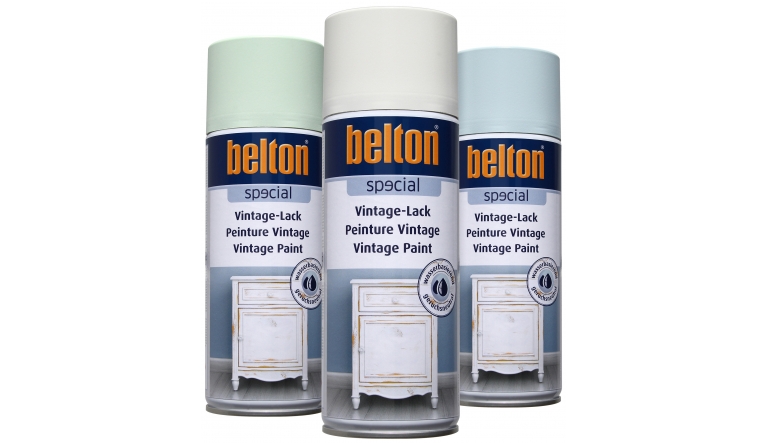 belton belton Vintage-Lack: Shabby-Chic auf Knopfdruck, Bild 1 Baustoffe belton Vintage-Lack: Shabby-Chic auf Knopfdruck - News, Bild 1