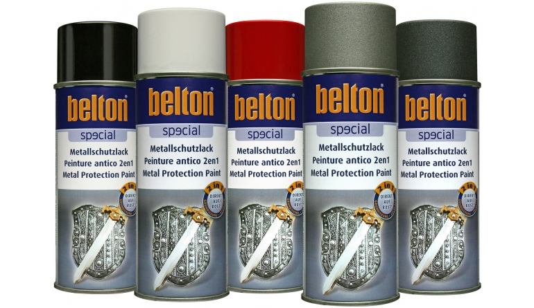 Rund ums Haus belton Metallschutzlack 2in1 - Rostschutz und Decklack in einem - News, Bild 1