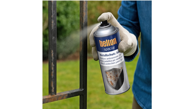 Rund ums Haus belton Metallschutzlack 3in1 - Rostschutz und Decklack in einem - News, Bild 1