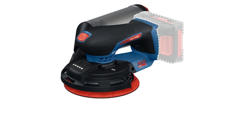 E-Werkzeuge Akku Premiere im Januar: Akku-Exzenterschleifer von Bosch für bis zu 50 Prozent mehr Materialabtrag  - News, Bild 1