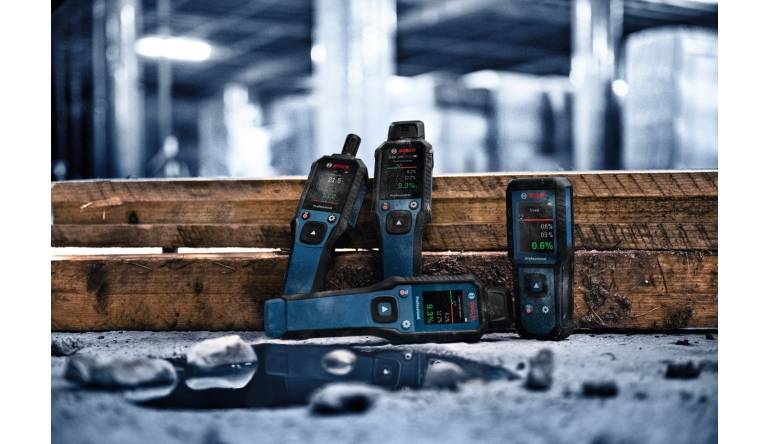 Produktvorstellung Neue Helfer von Bosch für präzise Feuchtigkeits- und Temperaturmessung - News, Bild 1