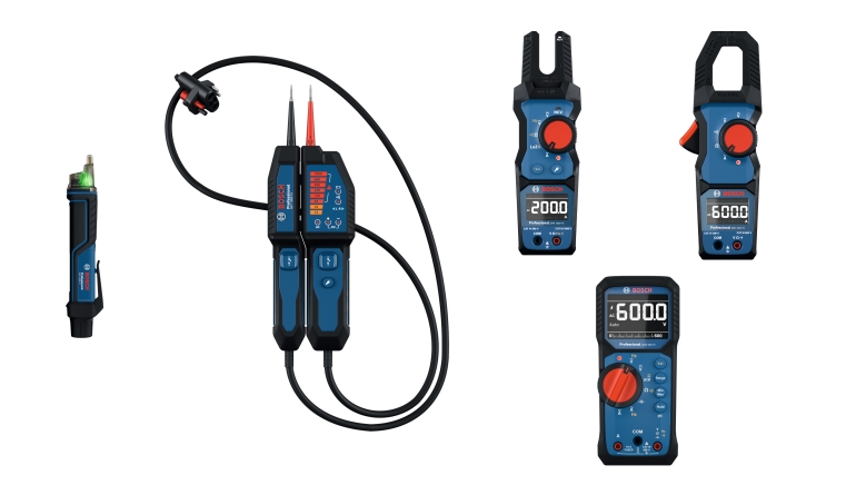 Marke: Bosch Neues Messtechnik-Sortiment von Bosch, Bild 1 Zubehör Neues Messtechnik-Sortiment von Bosch - News, Bild 1