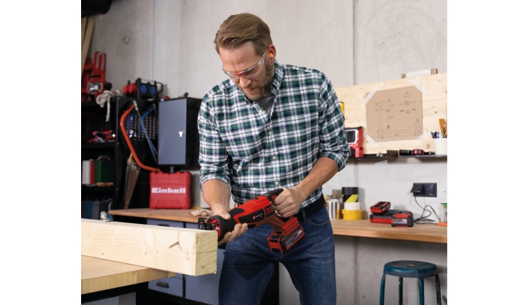 Einhell 18 Volt Akku-Universalsäge für Holz, Metallrohre und Kunststoffe, Bild 1 E-Werkzeuge Akku 18 Volt Akku-Universalsäge für Holz, Metallrohre und Kunststoffe - News, Bild 1