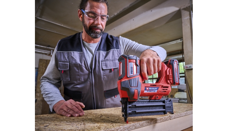 Marke: Einhell Einhell-Neuzugänge für verschiedenste Klammer- und Nagelarbeiten, Bild 1 E-Werkzeuge Akku Einhell-Neuzugänge für verschiedenste Klammer- und Nagelarbeiten - News, Bild 1