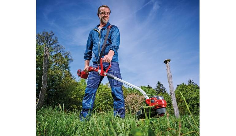 Marke: Einhell Zwei neue Akku-Rasentrimmer von Einhell - Besondere ergonomische Eigenschaften, Bild 1 Garten Zwei neue Akku-Rasentrimmer von Einhell - Besondere ergonomische Eigenschaften - News, Bild 1