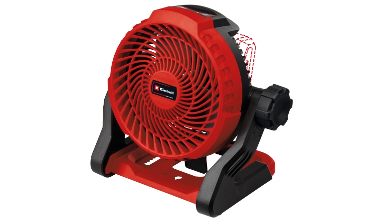 Marke: Einhell Für einen kühlen Kopf in der Werkstatt: Flexibler Akku-Ventilator von Einhell, Bild 1 Zubehör Für einen kühlen Kopf in der Werkstatt: Flexibler Akku-Ventilator von Einhell - News, Bild 1