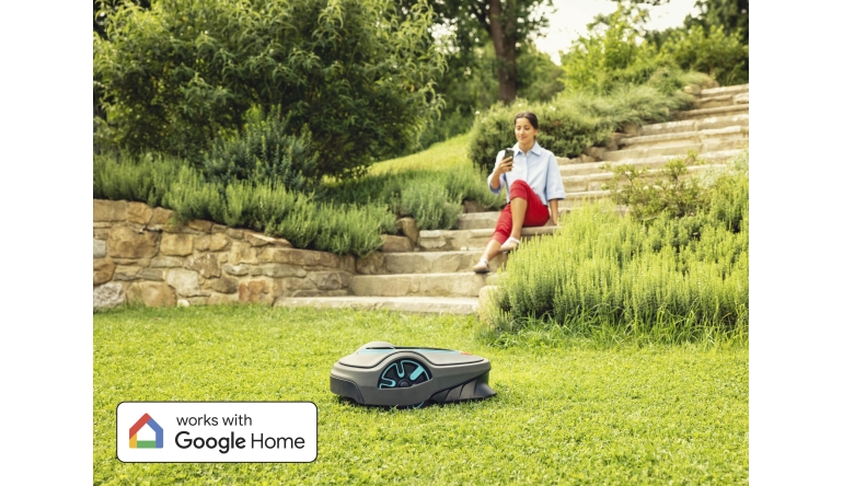 Marke: Gardena Mähroboter und Bewässerungssteuerung von Gardena unterstützen jetzt auch Google Home, Bild 1 Gartengeräte Mähroboter und Bewässerungssteuerung von Gardena unterstützen jetzt auch Google Home - News, Bild 1