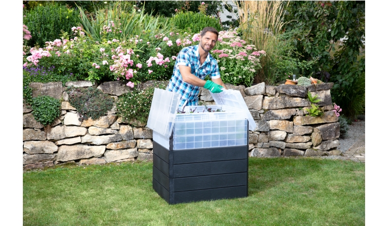 Graf Mit GARANTIA Ergo Hochbeet-System Stone Schieferoptik in den Garten bringen, Bild 1 Garten Mit GARANTIA Ergo Hochbeet-System Stone Schieferoptik in den Garten bringen - News, Bild 1