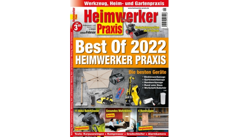 Handwerkzeuge In der neuen „Heimwerker Praxis“: 11 Akku-Bohrhämmer und 4 Bandsägen im Vergleich - News, Bild 1