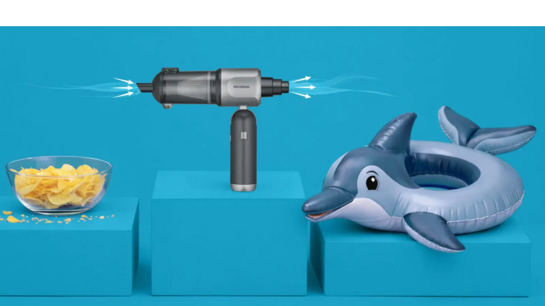 Handwerkzeuge Neuer Handstaubsauger, der saugt, ausbläst und aufpumpt - News, Bild 1