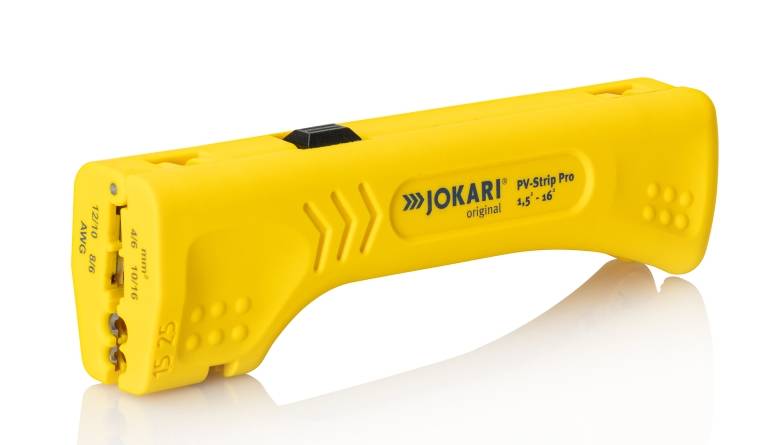 Marke: Jokari Neues Abisolierwerkzeug von Jokari für die Installation von PV-Anlagen, Bild 1 Zubehör Neues Abisolierwerkzeug von Jokari für die Installation von PV-Anlagen - News, Bild 1
