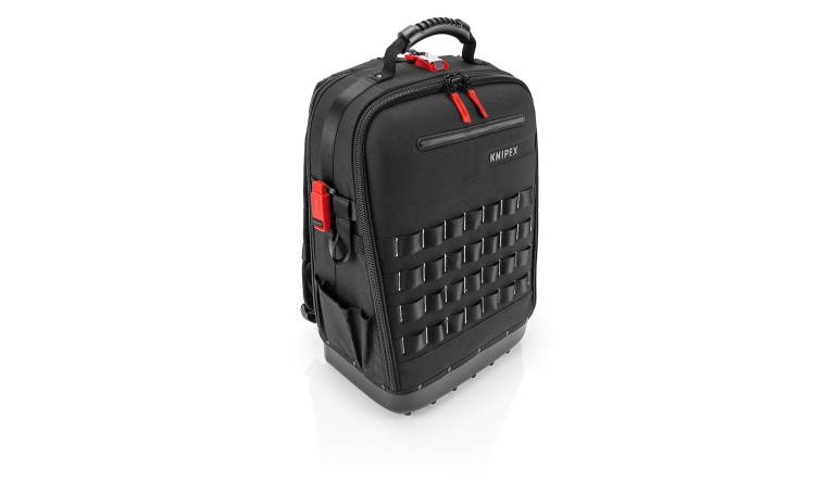 Marke: Knipex Unterwegs immer alles zur Hand: Werkzeugrucksack von Knipex, Bild 1 Arbeitsschutz Unterwegs immer alles zur Hand: Werkzeugrucksack von Knipex - News, Bild 1