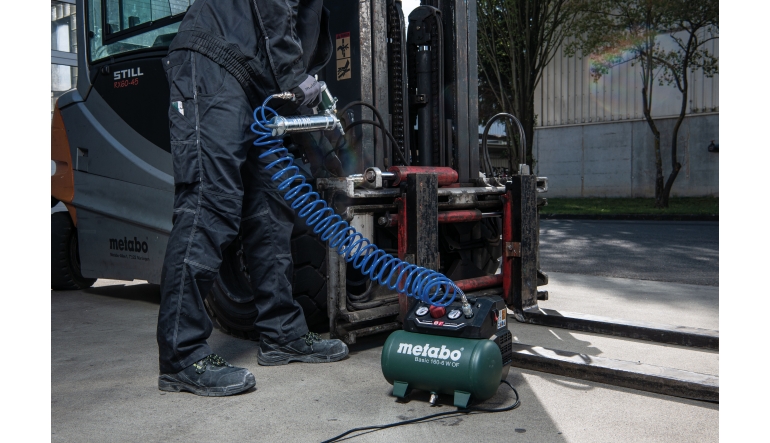 Metabo Neuer Kompressor von Metabo ist für den mobilen Einsatz gedacht, Bild 1 Druckluftwerkzeuge Neuer Kompressor von Metabo ist für den mobilen Einsatz gedacht - News, Bild 1