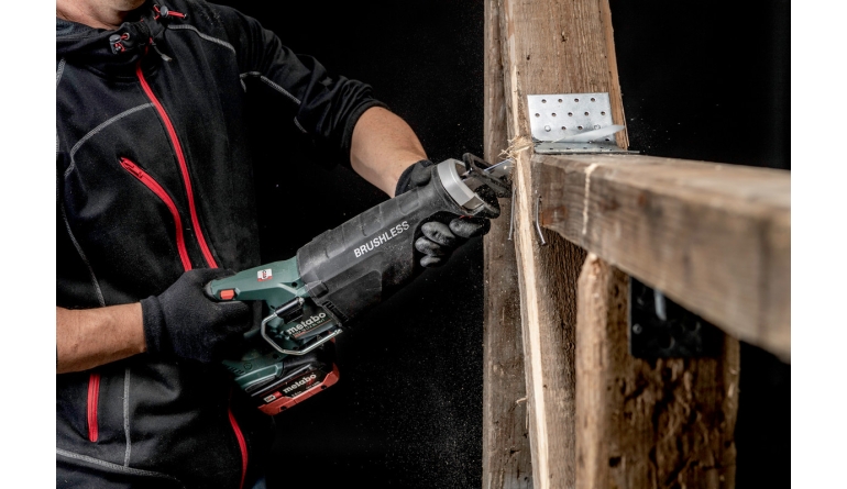 Marke: Metabo 18-Volt-Akku-Säbelsäge von Metabo - Für Holz, Metall und Stein, Bild 1 E-Werkzeuge Akku 18-Volt-Akku-Säbelsäge von Metabo - Für Holz, Metall und Stein - News, Bild 1