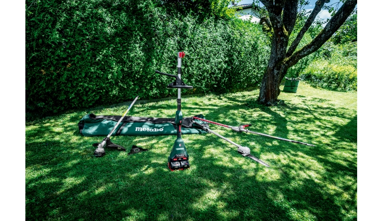 Marke: Metabo Metabo: Neue Akku-Heckenscheren und Akku-Garten-Multifunktionssystem, Bild 1 Gartengeräte Metabo: Neue Akku-Heckenscheren und Akku-Garten-Multifunktionssystem - News, Bild 1