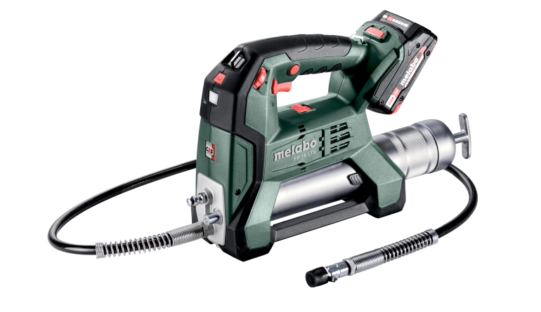 Marke: Metabo 18-Volt-Akku-Fettpresse von Metabo - Maximaler Betriebsdruck von 690 Bar, Bild 1 Produktvorstellung 18-Volt-Akku-Fettpresse von Metabo - Maximaler Betriebsdruck von 690 Bar - News, Bild 1