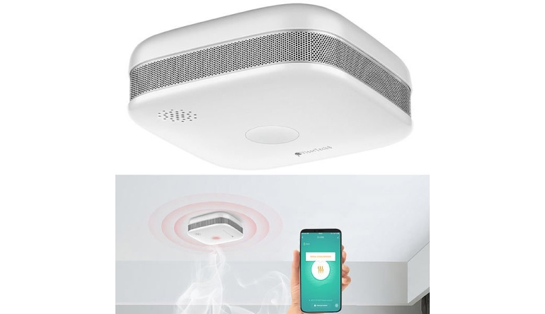 Marke: Pearl WLAN-Rauchmelder warnt akustisch, optisch und per App, Bild 1 Smart Home WLAN-Rauchmelder warnt akustisch, optisch und per App - News, Bild 1