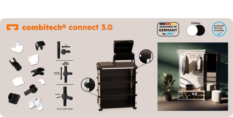Produktvorstellung combitech® connect 3.0  CLIP. CLAMP. DONE. - News, Bild 1