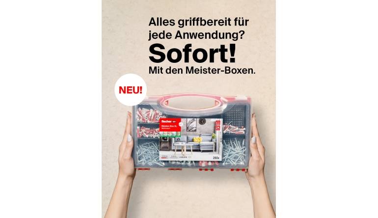 Marke: Neues Design für die Meister-Boxen von Fischer, Bild 1 Produktvorstellung Neues Design für die Meister-Boxen von Fischer - News, Bild 1