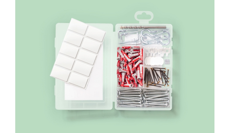 Marke: Zum Befestigen immer alles griffbereit: Neue EasyDIY Box von Fischer, Bild 1 Produktvorstellung Zum Befestigen immer alles griffbereit: Neue EasyDIY Box von Fischer - News, Bild 1